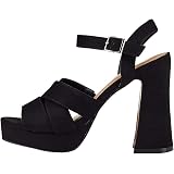 Marypaz, Sandalia Plataforma para Mujer Negro 37 EU : Amazon.es: Zapatos y  complementos