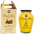 Rawat's Farm A2 Vedic Bilona Cow Ghee 1000 ml | Glass Jar | Curd Churned Bilona Ghee | Government Laboratory Passed | 100% Natural | Immunity Booster | Good for Heart |