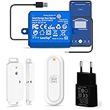 LoraTap WiFi Smart Garagentoröffner mit Funk Fernbedienung, kein Hub erforderlich, intelligente WLAN Fernsteuerung mit smart 