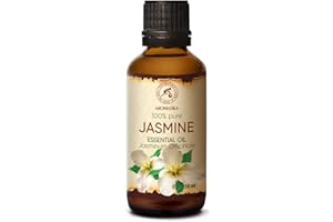 AROMATIKA TRUST THE POWER OF NATURE Aceite Esencial de Jazmín 50ml - Jasminum Officinale - Aceites Esenciales para Difusor - Lámpara Aromática - Buen Sueño - Calmante - Relajación - Cuidado Piel - Aceite Sensual