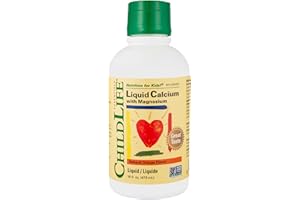 ChildLife Essentials, Liquid Calcium with Magnesium, Calcium Drops for Children, 473ml, Lab-ested, Gluten Free, Soy Free, GMO Free