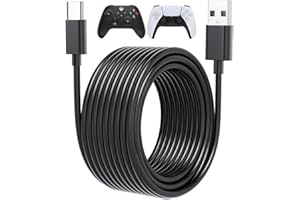 SIOCEN PS5 Controller Charger Cable for Xbox Serie X S,4.5M USB C Cable for Playstation 5,Type C Charging Cord for Nintendo Switch 15FT