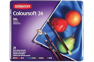 Derwent Coloursoft Crayons Lot de 24