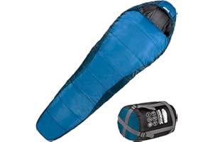 KEENFLEX Saco de Dormir Momia 3 Estaciones