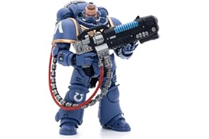 HiPlay JoyToy Warhammer 40K Officially Licensed 1/18 Scale Science-Fiction Action Figures Full Set Series - Ultramarines Hellblasters Brother Paxor