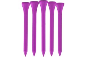 TH Golf Lot de 50 et 100 tees de golf en bambou 70 mm Plusieurs options de couleur | Tees de golf en bambou durables de qualité supérieure respectueux de l'environnement et durable