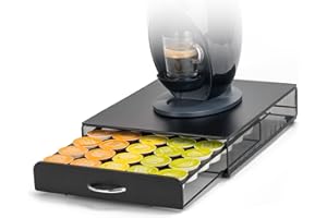 HiveNets stojak na kapsułki Dolce Gusto z metalu, na 36 sztuk.