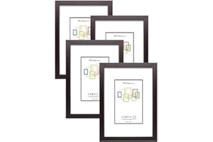 CHELY INTERMARKET Marcos de Fotos 30x45cm (Wengué) MOD-254 (Pack 4 uds) Ancho de moldura 2cm