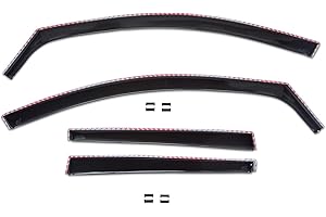 ‎J&J AUTOMOTIVE SCOUTT | GP Windabweiser Regenabweiser Passend Für Sportage QL, QLE 2016-2021, Schwarz, Getönt, Set 4-Teilig, Aerodynamisch