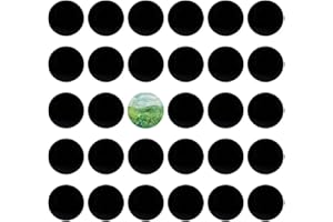 DRERIO 30 Pcs Acrylic Sheets Black Acrylic Blanks Circles 5 cm Acrylic Discs Round Small Black Acrylic Panel Mini Plastic Sheets 1 mm Thin Acrylic Sheet Signs for Picture Painting DIY Crafts