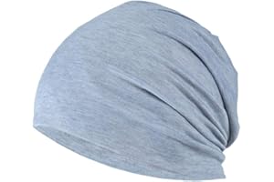 YOFASEN Slouchy Beanie czapka - Chemo Cancer nakrycie głowy z bawełny, czapka do spania, turban, nakrycie głowy, muzułmańska chusta na głowę dla kobiet i mężczyzn