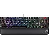 ASUS ROG Strix Scope NX TKL Deluxe 80% Tastiera Gaming USB, Meccanica, Switch ROG NX Rossi, RGB, Tasti ABS, Cavo USB Rimovibi