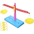 Lurrose 1 Set Experimental Lever Balance Educational Balancing Toy Educational Balance Scale Toy Balance Weight Scale Kids Kits Leverage Balance Scale Making Toy Puzzle Plastic Child Model