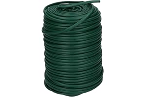 GARDENIX Tuyau de Liaison, Cordon Creux 3,9 mm x 30 m, matériau de Liaison pour Attacher Les Plantes