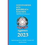 Costituzione della Repubblica Italiana 2023: Integrata con Note e le Leggi di Revisione Costituzionale - Edizione 2023, Aggio