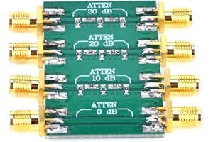 FYDUN Attenuatore RF, Attenuatore Fisso DC 4.0GHz Attenuatore di Frequenza a Doppia Testa Femmina SMA 50Ω + attenuatore atoreatoreatoreismo sma