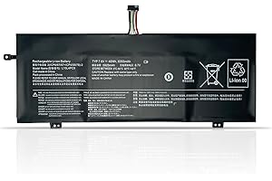 HUBEI L15M4PC0 5B10K84291 L15L4PC0 5B10K85625 L15M6PC0 5B10L55039 Reemplazo de la batería del portátil para Lenovo IdeaPad 710S-13IKB 710S Plus-13IKB 710S-13ISK 710S Plus-13ISK V730-13 Series(7.5V 46Wh)