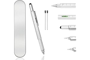 liuchanghe Regalo Uomo, Penna Multifunzione 6 In 1, Festa del Papa Idee Regalo, Idee Regalo Uomo Compleanno, Regali per Papà/Lui
