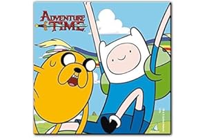 Hora de Aventuras servilletas, multicolor (Verbetena 016001020)