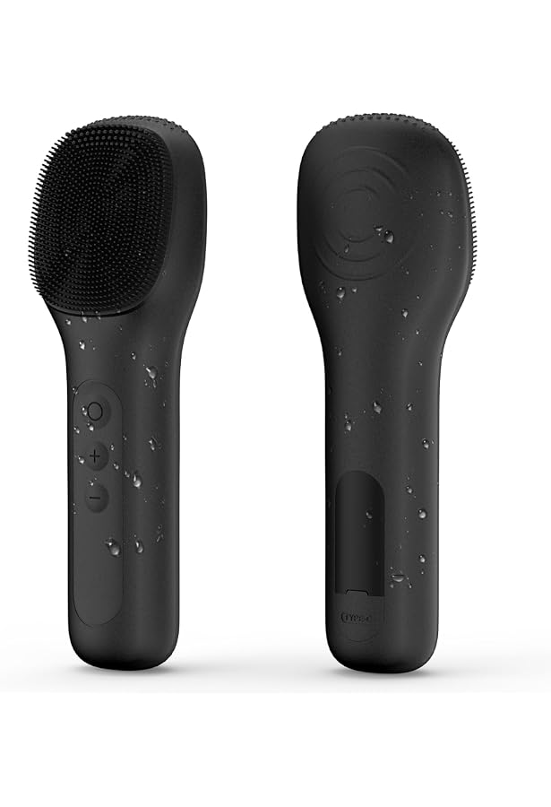 ELBA Elektrische Gesichtsreinigungsbürste 3-in-1 – Mit Wärme/Kälte, LED Phototherapie, IPX7 Wasserdicht
