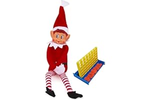 ELF FUN CLUB Elf 4 in a Row Prop Accessories Props Ideas Joke Christmas Decoration