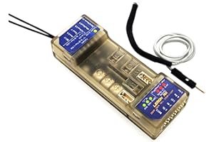 Buddy RC Lemon Rx DSMP DSMX DSM2 Compatible 10-CH Telemetry Stabilizer Voltage Probe Receiver LMN0087VP