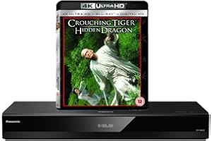 PANASONIC BUNDLE Panasonic DP-UB820 MULTIREGION for DVD Bundle with Crouching Tiger Hidden Dragon Ultra HD 4K Blu-ray Disc
