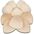 5 Pairs Bra Pads Inserts, Removable, Air Cotton, Foam Sponge, Breathable