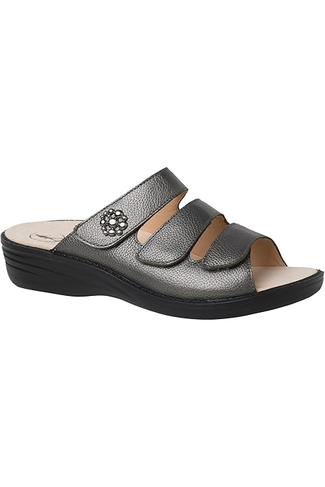 Ganter Sandalen Ganter Damen Hausschuhe Hera – Mit Wechselfußbett