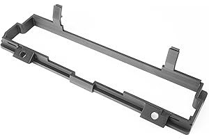 Ricreo Marco Adaptador climatizador Compatible con BMW Serie 3 E46 Coupe Compact Berlina 1998-2007 Cambio Módulo A/C 2DIN Materiales Resistentes Reposicionamiento de AC