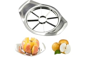 JATIPY Stainless Steel Apple Cutter & Slicer – Durable Corer for Perfect Apple Wedges, Multi-Fruit Slicing Tool – Easy-to-Use Kitchen Gadget for Quick Prep