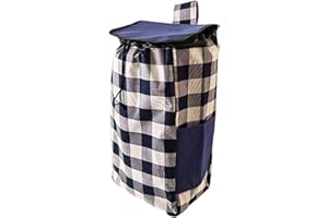 Wansiman Shopping Cart Replacement Bag - Portable Utility Trolley Backup Bag, Easy to Clean