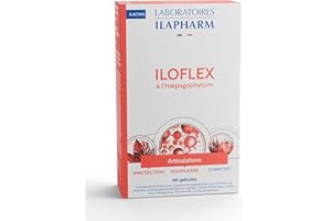 Laboratoires Ilapharm - Iloflex a l'Harpagophytum - Raideurs Articulaires - La Boîte de 60 gélules