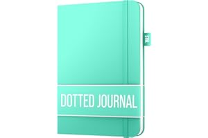 Scribbles That Matter Cuaderno Diario Cuaderno | A6 Dotted Bullet Journal | Diario para | adultos 2 lista de deseos, cuaderno de cuero vegano, diario de gratitud para adultos, diario chica