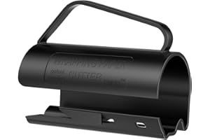 METYNIETE Cortador de papel de regalo con mango, cortador de papel de regalo portátil para rollos, papel de embalaje, papel de envolver rollos, herramienta de corte, herramienta de corte para Navidad, Acción de