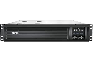 APC Smart-UPS SMT-SmartConnect - SMT1000RMI2UC - Unterbrechungsfreie Stromversorgung 1.000VA (Rackeinbau 2U, Cloud-monitoring fähig, 4 Ausgänge IEC-C13)