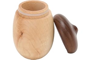 UNGROL Dispensador de palillos de dientes, exquisito soporte para palillos de bellota, práctico soporte para cafetería