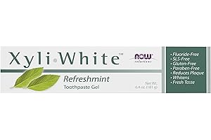 NOW Xyliwhite Refreshmint Toothpaste Gel