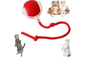 Eptchn interactive dog ball, active rolling ball for dogs, cat toys, smart interactive dog toys, rechargeable electric cat toy ball.