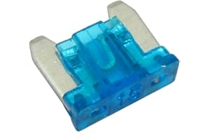 All Trade Direct 2 X 15 Amp Low Profile Micro Mini Blade Fuse Car Auto