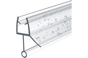 EMKE Uszczelka prysznicowa, zapasowa uszczelka do kabiny prysznicowej, do drzwi prysznicowych, 4-6 mm, szkło 800 mm