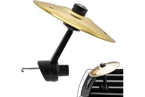 TOCAFEANK Car Cymbals Air Vent | Crash Cymbals | Autotrommel -Becken Air Vent | Mini Drum Crash Cymbals | Autos Crash -Musik machen Ihr Fahren mehr Spaß | Einfache Installation für alle Arten von Fahrzeugen