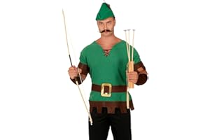 FIESTAS GUIRCA Guirca 17413 - Arco 100 Cms. con Tres Flechas - Color Marrón