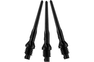 Viper Dart Accessoire : Tufflex II 2BA Filetage Fléchette avec Embout en Points (100 et 500 Packs)