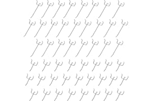 Sewokon 50pcs pegboard Hooks,Display Hooks,peg Board Hook,slatwall Hooks