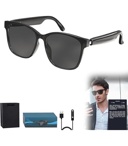 Occhiali Traduttori Intelligenti - Traduzione 137 Lingue, Audio Incorporato, Per Viaggi E Lavoro - Foto 8