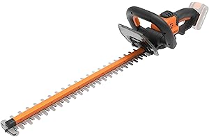 Cortasetos a batería | WORX | WG264E.9 | 20V Máx. |PowerShare | Cuchilla Doble Longitud Cuchilla 56 cm | Distancia Entre Dientes 20 mm | Sin batería ni Cargador