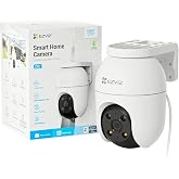 EZVIZ Dış Mekan WiFi G&ouml;zetim Kamerası, 360&deg;, 1080P IP G&uuml;venlik Kamerası, Renkli Gece G&ouml;r&uuml;ş&uuml;, Kişi AI Algılama, Otomatik Yakın