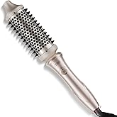 TYMO STYLUX Thermal Brush, 43 mm Ceramic Warm Round Brush for Creating Natural Curls, One-Step Curling Brush for Loose and Vo