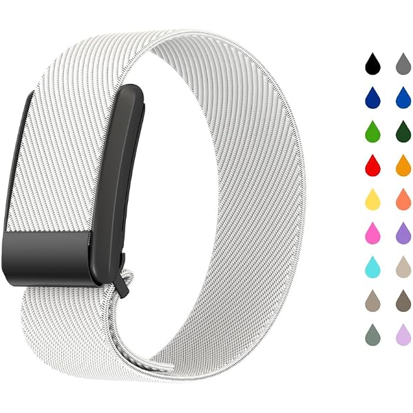 Bracelet Nylon Compatible WHOOP - Léger, Respirant, Ajustable - Pour Sport Et Quotidien - 6